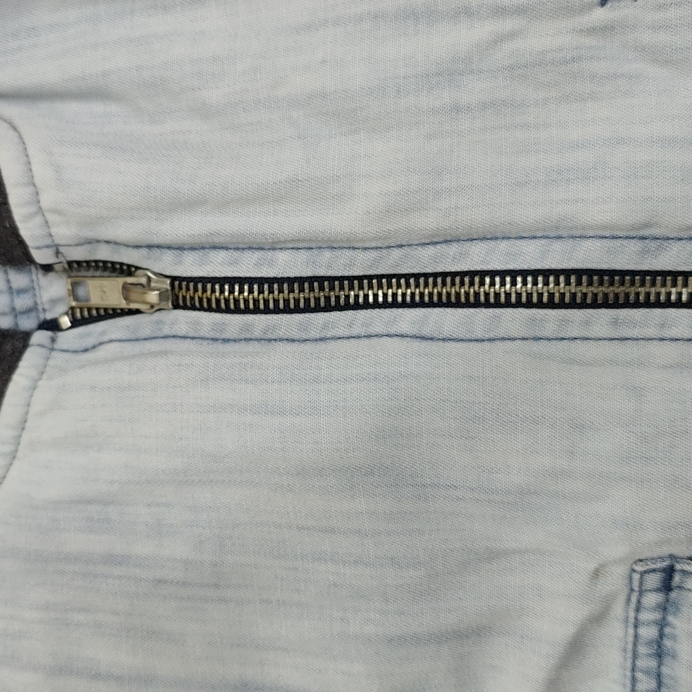 Hooded denim shirt - Picture 4 of 6